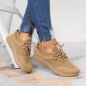 Buty sportowe NEWS W EVE268A beżowe Inny