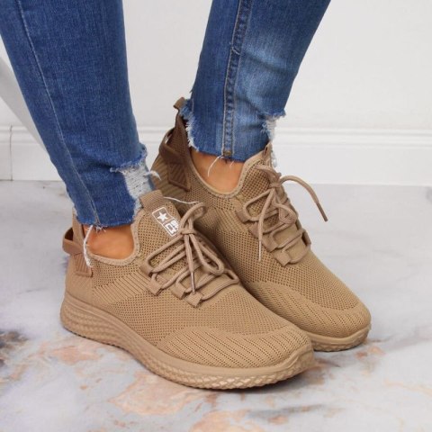 Buty sportowe NEWS W EVE268A beżowe Inny