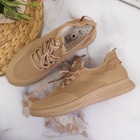 Buty sportowe NEWS W EVE268A beżowe Inny