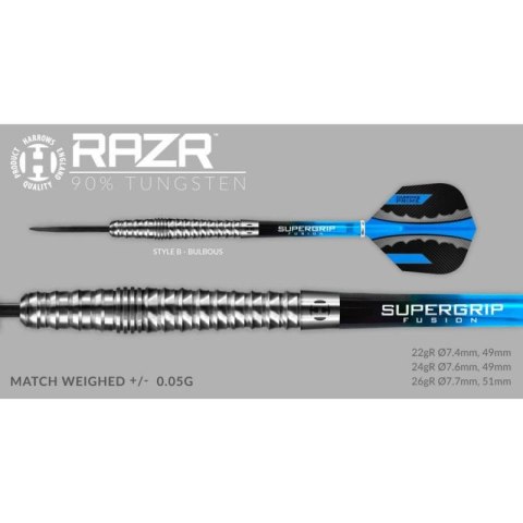 Rzutki Harrows Razr 90% Steeltip HS-TNK-000013377 Harrows