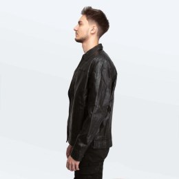 Cameleon Men's Leather Jacket Richard Black WD