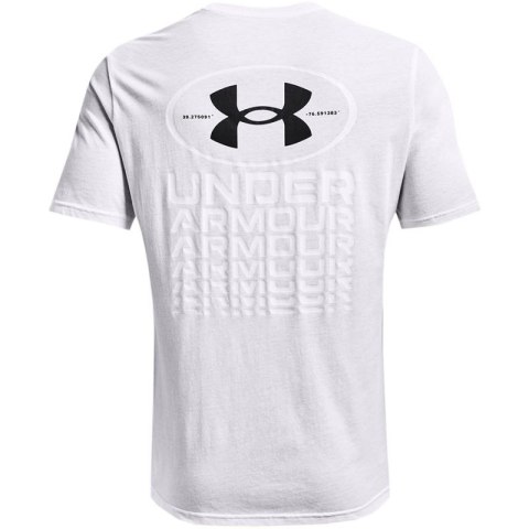 Koszulka Under Armour Repeat Ss graphics M 1371264 100 Under Armour