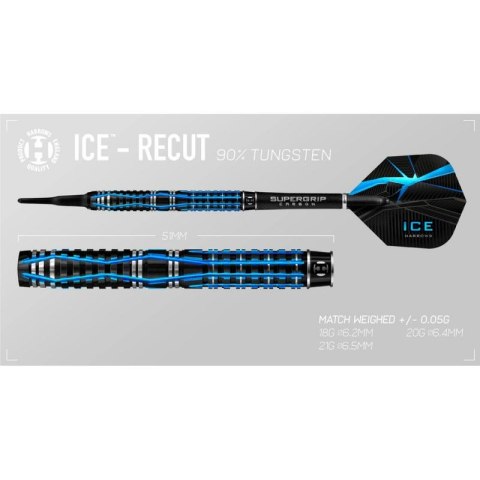 Rzutki Harrows ICE Recut 90% Softip HS-TNK-000016032 Harrows