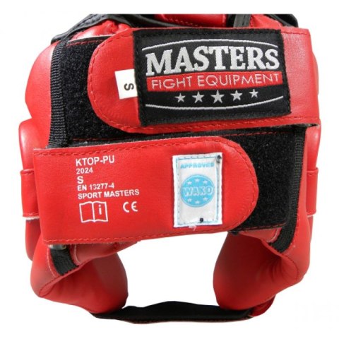 Kask bokserski Masters Ktop-Pu Wako Approved M 02251-02M Masters