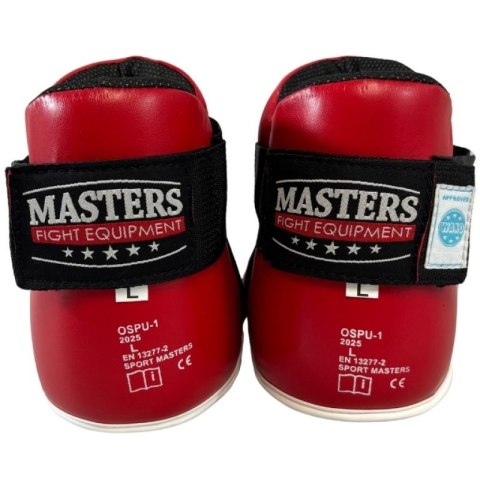 Ochraniacze stóp OSPU-1W KIDS (WAKO APPROVED) (ZMIANA CENY) MASTERS FIGHT EQUIPMENT
