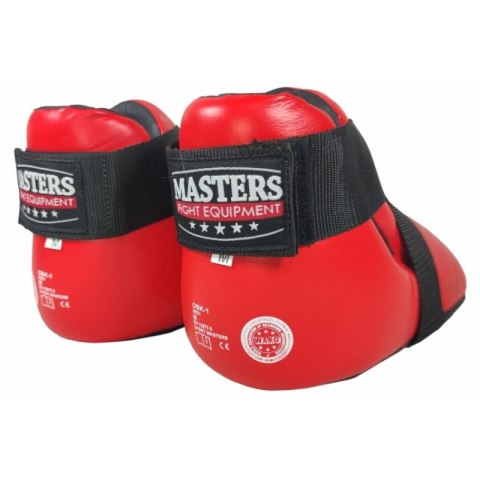Ochraniacze stóp skórzane OSK-1 (WAKO APPROVED) MASTERS FIGHT EQUIPMENT
