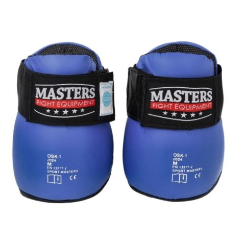 Ochraniacze stóp skórzane OSK-1 (WAKO APPROVED) MASTERS FIGHT EQUIPMENT