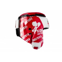 Kask treningowy MJE - KTOP-PU-KM czerwony MASTERS FIGHT EQUIPMENT