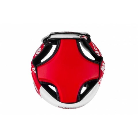 Kask treningowy MJE - KTOP-PU-KM czerwony MASTERS FIGHT EQUIPMENT