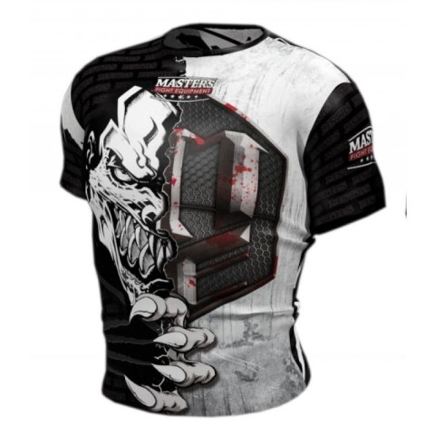 Koszulka Masters treningowa MFC DARK SIDE "BLACK SCRATCH" M 06324-M Masters