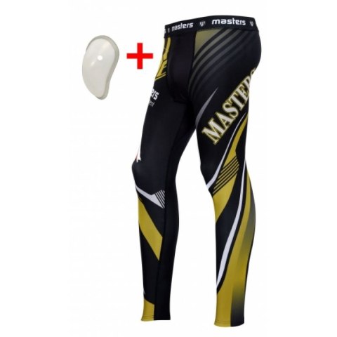 Legginsy treningowe Masters Dl-MMA M 061256-M Masters
