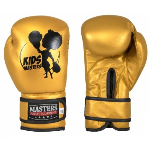 Rękawice bokserskie MJE - RPU-KM-GOLD (ZMIANA CENY) MASTERS FIGHT EQUIPMENT