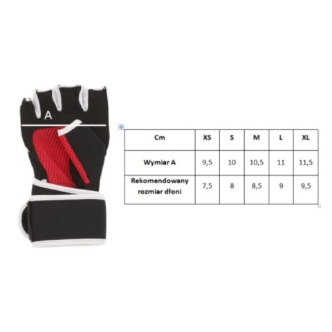 Rękawiczki neoprenowe z żelem MASTERS RBB-N-MFE 13073-01M Masters