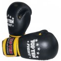 (W) Rękawice bokserskie TOP TEN FIGHT RTT-2 10 oz czarno-żółte TOP TEN