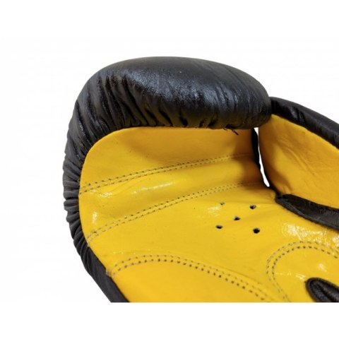 (W) Rękawice bokserskie TOP TEN FIGHT RTT-2 10 oz czarno-żółte TOP TEN
