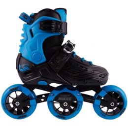 Łyżworolki Roces Yep 3x90 Tif czarno-niebieskie 400853 00001 Roces