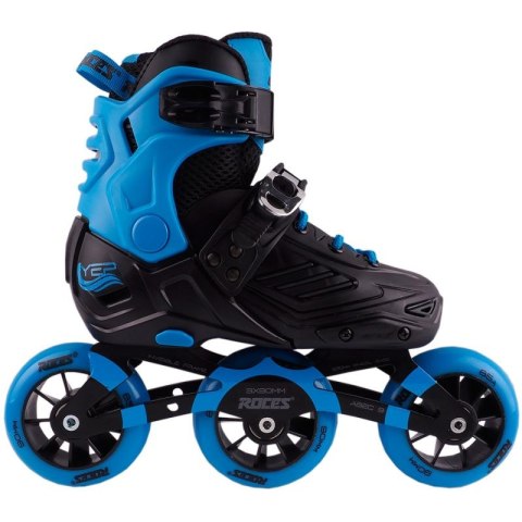 Łyżworolki Roces Yep 3x90 Tif czarno-niebieskie 400853 00001 Roces