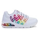 Buty Skechers Uno 2 - Floating Love W 155521-WHT Skechers