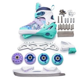Rolki Meteor 4w1 Blueberry L 38-41 24385 Meteor