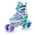 Rolki Meteor 4w1 Blueberry M 34-37 24384 Meteor
