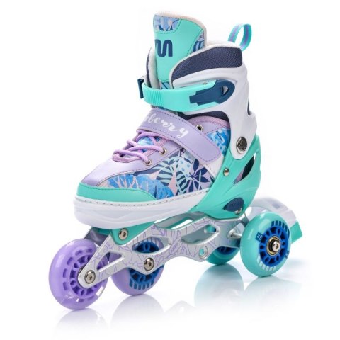 Rolki Meteor 4w1 Blueberry M 34-37 24384 Meteor