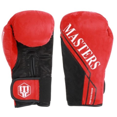 Rękawice bokserskie Masters skórzane RBT-MATT 12 oz 01333-MATT12 Masters