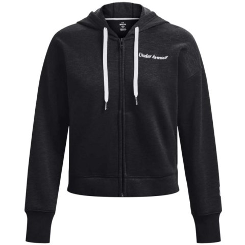 Bluza Under Armour Essential Fleece Script FZ Hoodie W 1374106-001 Under Armour