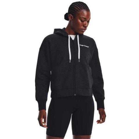Bluza Under Armour Essential Fleece Script FZ Hoodie W 1374106-001 Under Armour