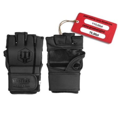 Rękawice do MMA Masters GFT-MATT-BLACK M 01312-01M Masters
