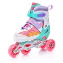 Rolki Meteor 4w1 Cream L 38-41 10143 Meteor