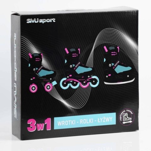 Rolki SMJ sport 3w1 Jr BS-616TP SMJ