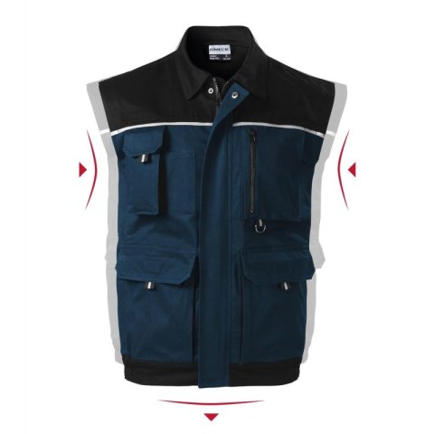 Kamizelka Rimeck Woody M MLI-W5202 granatowy Rimeck