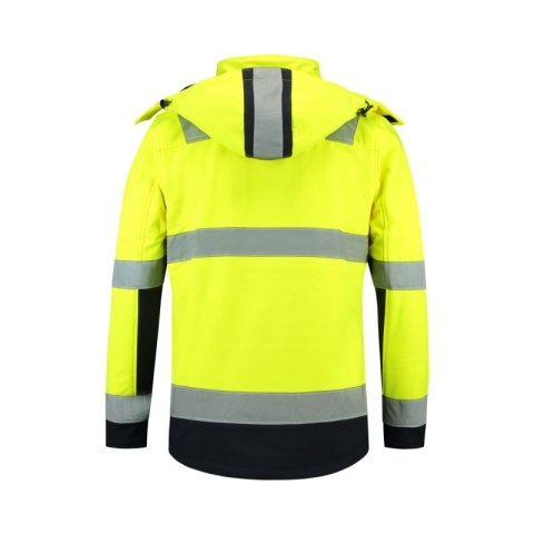 Kurtka Rimeck Bi-color EN ISO 20471 Softshell M MLI-T5297 fluorescencyjny żółty Rimeck