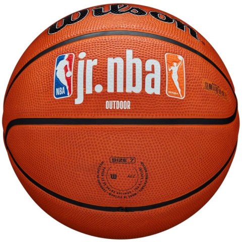 Piłka do koszykówki Wilson Jr NBA Logo Auth Outdoor WZ3011801XB6 Wilson