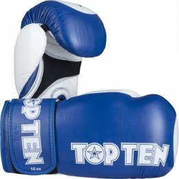 Rękawice bokserskie TOP TEN STAR-XLP 10 oz czerwone TOP TEN