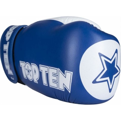 Rękawice bokserskie TOP TEN STAR-XLP 10 oz czerwone TOP TEN