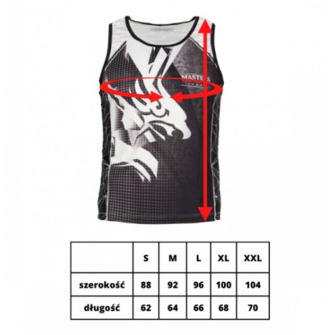 Koszulka bokserska Iron Pro MFC PATRIOTIC "EAGLE" M 06116-01M Inny