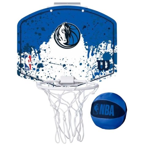 Tablica do koszykówki Mini Wilson NBA Team Dallas Mavericks Mini Hoop WTBA1302DAL Wilson