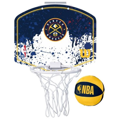 Tablica do koszykówki Wilson NBA Team Denver Nuggets Mini Hoop WTBA1302DEN Wilson