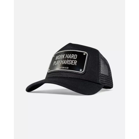 JOHN HATTER & CO WORK HARD PLAY HARDER BLACK 1-1073-U00 JOHN HATTER & CO