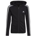 Bluza adidas Essentials 3 Stripes Full-Zip Hoodie Jr IC3634 Adidas