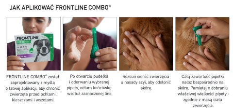 FRONTLINE Combo Spot-On Dla Psów 3x4,02ml Frontline (Boehringer Ingelheim)