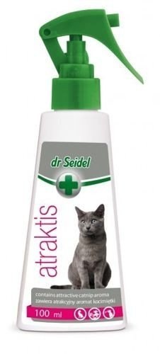 Laboratorium DermaPharm Dr Seidel Atraktis Preparat Z Kocimiętką Dla Kotów 100ml Laboratorium DermaPharm