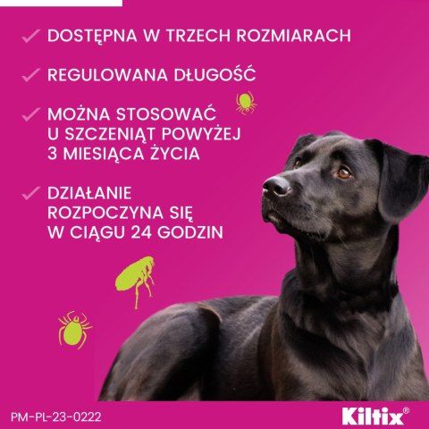 Bayer Kiltix Obroża Na Kleszcze I Pchły Dla Psa 70cm Bayer