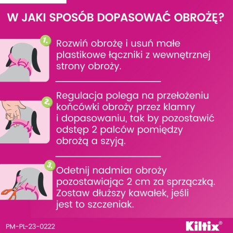 Bayer Kiltix Obroża Na Kleszcze I Pchły Dla Psa 70cm Bayer