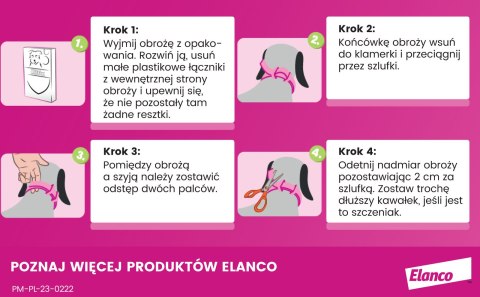 Bayer Kiltix Obroża Na Kleszcze I Pchły Dla Psa 70cm Bayer