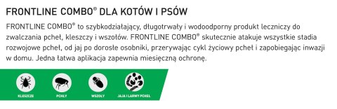 FRONTLINE Combo Spot-On Dla Kotów 3x0,5ml Frontline (Boehringer Ingelheim)