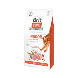Brit Care Cat Grain-Free Indoor Anti-Stress Z Kurczakiem 7kg Brit
