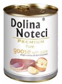 Dolina Noteci Premium Pure Gęś Z Jabłkiem 800g Dolina Noteci