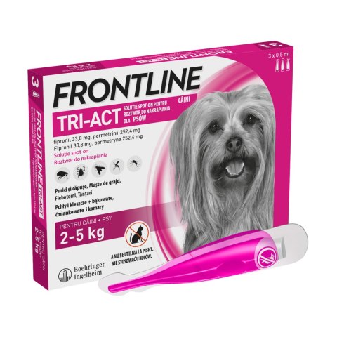 FRONTLINE Tri-Act Dla Psów 3x0,5ml Frontline (Boehringer Ingelheim)